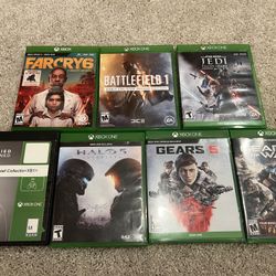 Xbox One Games ($10 ea or $50 for all)