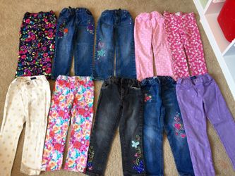 10 pants for girls size 4T