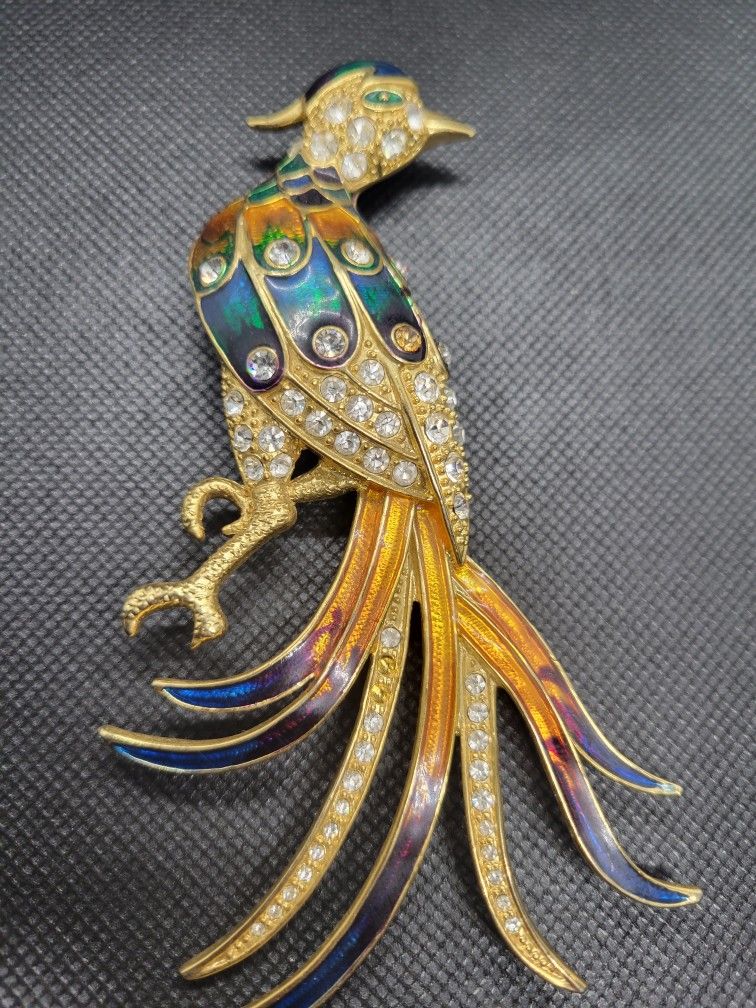 Large Bird Brooch
