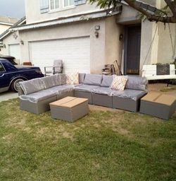 8-piece outdoor patio furniture set brand new patio sofa 🚎☑️🚛🆕