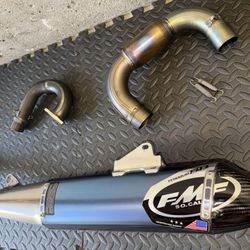 FMF Titanium YZ450F Exhaust 