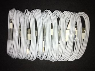 iPhone USB cables 10 for $25