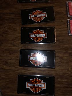 Harley-Davidson licensed plate product