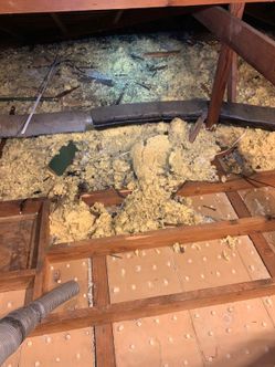 ATTIC VACUUM, ATTIC INSULATION, DRILL AND FILL INSULATION AND UNDERFLOOR
