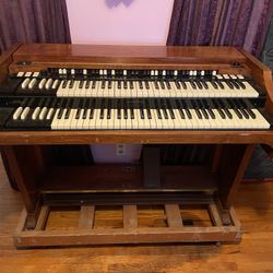 Hammond A-100 “chopped” w/Custom Rolling Base