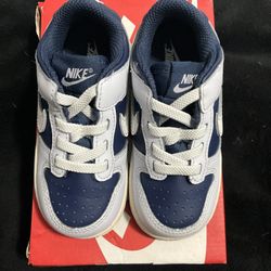 Nike Dunk Low Midnight Navy Toddler Size 7C
