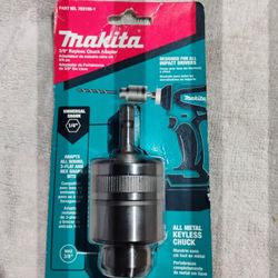 Makita 3/8" Keyless Chuck Adapter For Impact Drill 