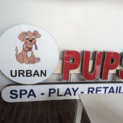 Electric Light Up Display Sign