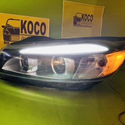 2016 2017 2018 KIA SORENTO HALOGEN W LED ACCENT HEADLIGHT LEFT DRIVER SIDE TESTED!!!!