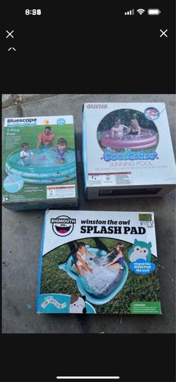 Two new pools and a splash pad