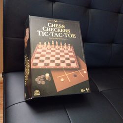 Chess & Tic-tat Toe Game Set