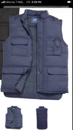 Blue men vest
