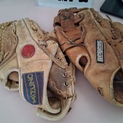 Professional baseball gloves in excellent condition $35 each