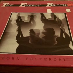 The Everly Brothers Born Yesterday Vinyl Record