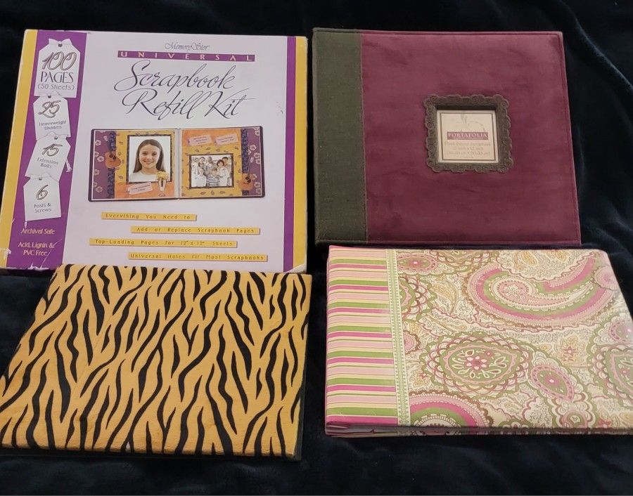 Large Lot Of Scrapbooking