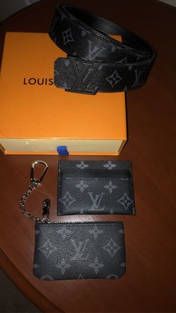 LOUIS VUITTON BLACK MONOGRAM ECLIPSE POUCH CARDHOLDER (2012) - CRTBLNCHSHP