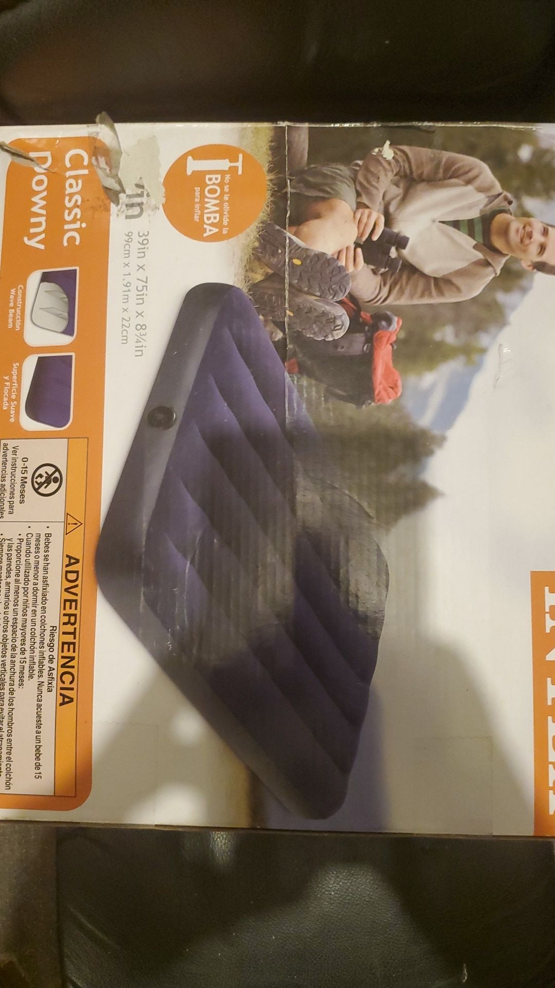 Twin size Blow UP Bed