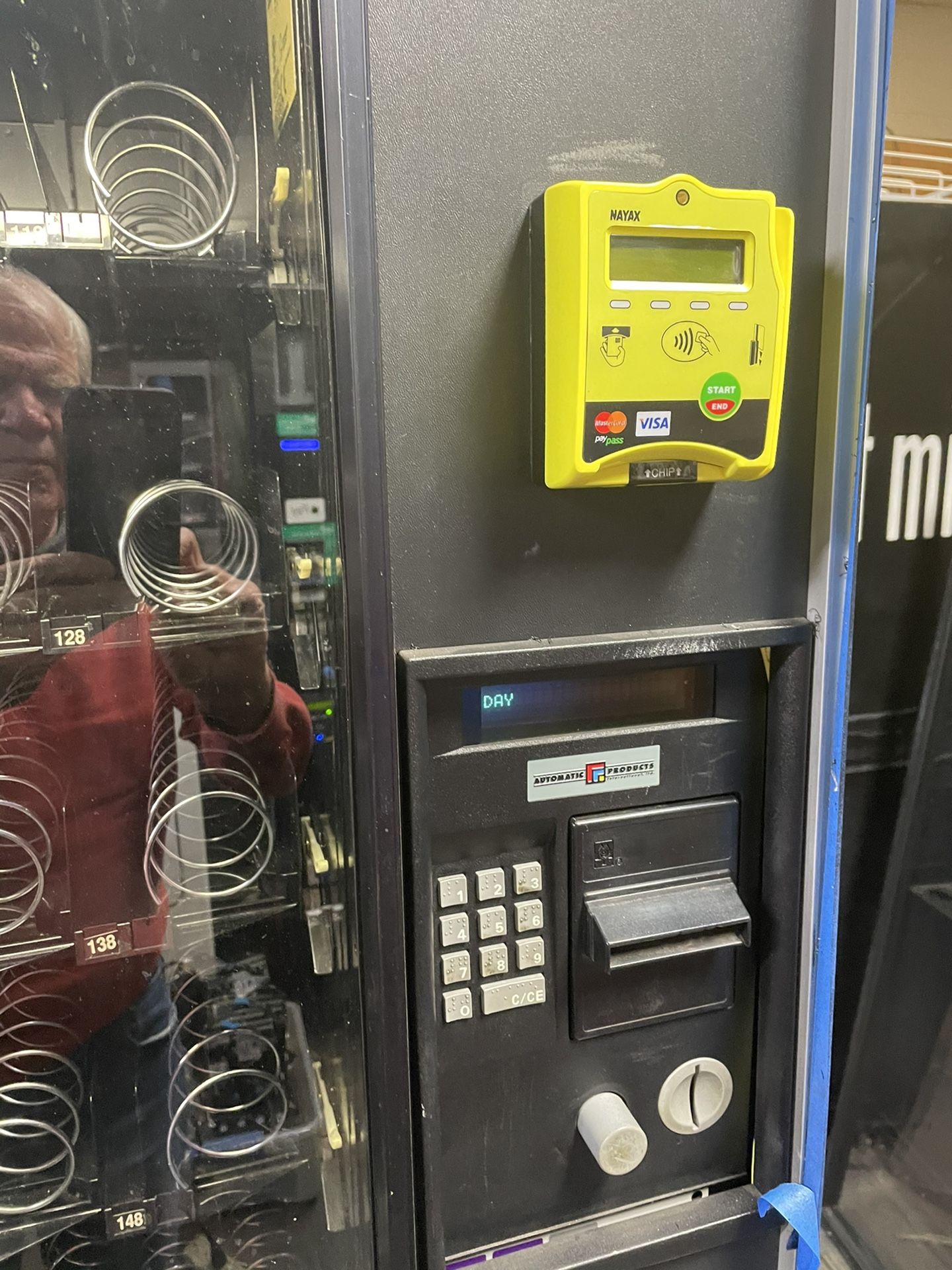Snack Machine with CC Reader