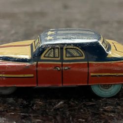 Vintage 1950’s Tin Litho Friction Toy Car Made In Japan