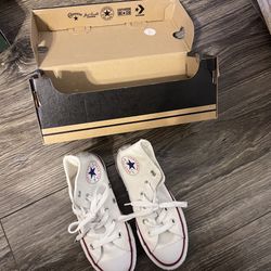 Converse - Boys Shoes Size 12 - Boys White Converse Size 12 - NEW