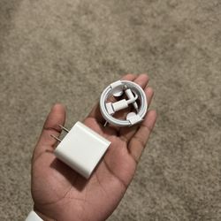 iPhone Fast Charger, 18W, Type C to lightning 