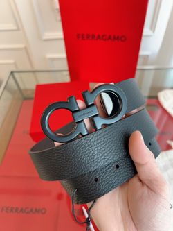 Ferragamo Menโs Belt With Box 2026 New
