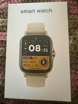 Smart Fitness Tracker Watch Touchscreen – Black