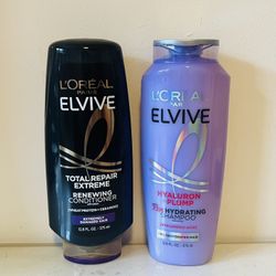 2xL'Oréal shampoo and conditioner