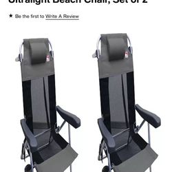 Multi-folding Lightweight Mesh Beach Chairs 