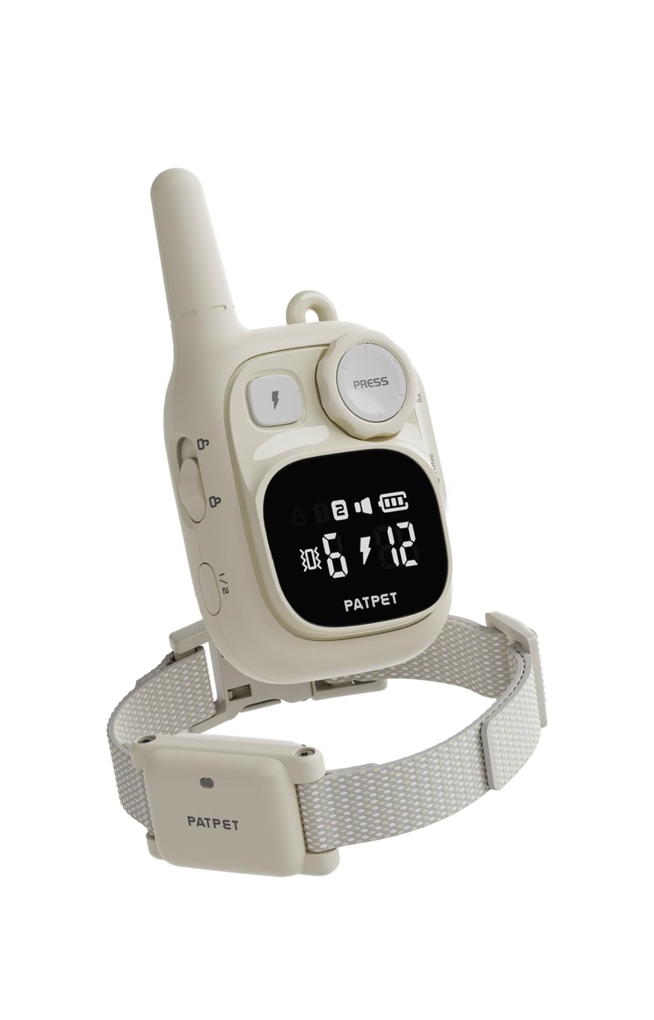 PATPET Dog Training Collar - IPX7 Waterproof Shock Collar for 5-100lbs Small Medium Large Dogs Cats Rechargeable Training Collar with 3 Safe Modes