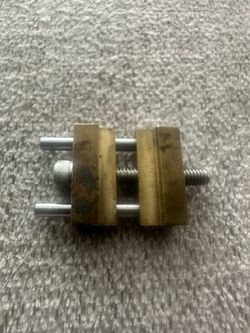 Vintage Brass and Steel Watchmakers Poising Tool