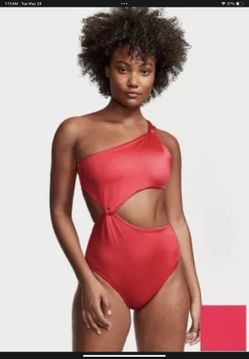 Victoria Secret Twist Monokini One-Piece Swimsuit Size L NWT Org. Price $74.95
