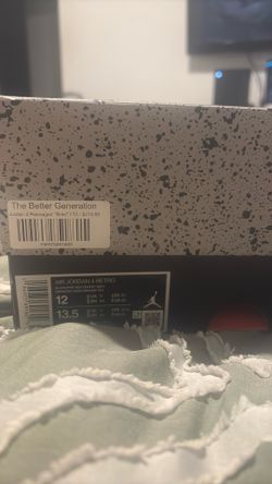 Air Jordan 4 Retro Sz 12
