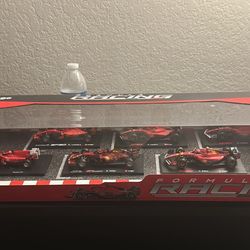 Burago Ferrari F1 Set