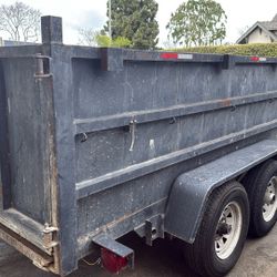 14’ DUMP TRAILER 