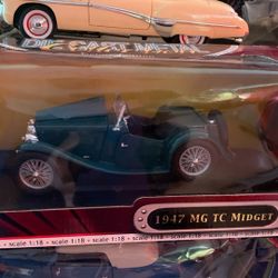 1:18 Diecast MG TC Midget 