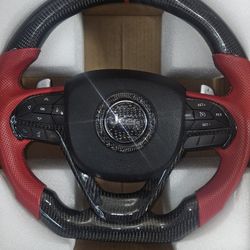 Jeep Grand Cherokee Carbon Fiber Steering Wheel 