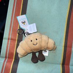 Jellycat Croissant Keychain