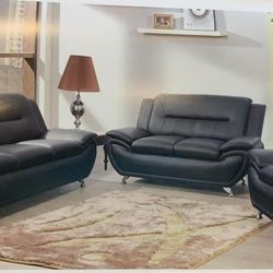 BRAND NEW 3 PIECES LIVING ROOM SOFA COUCH SET