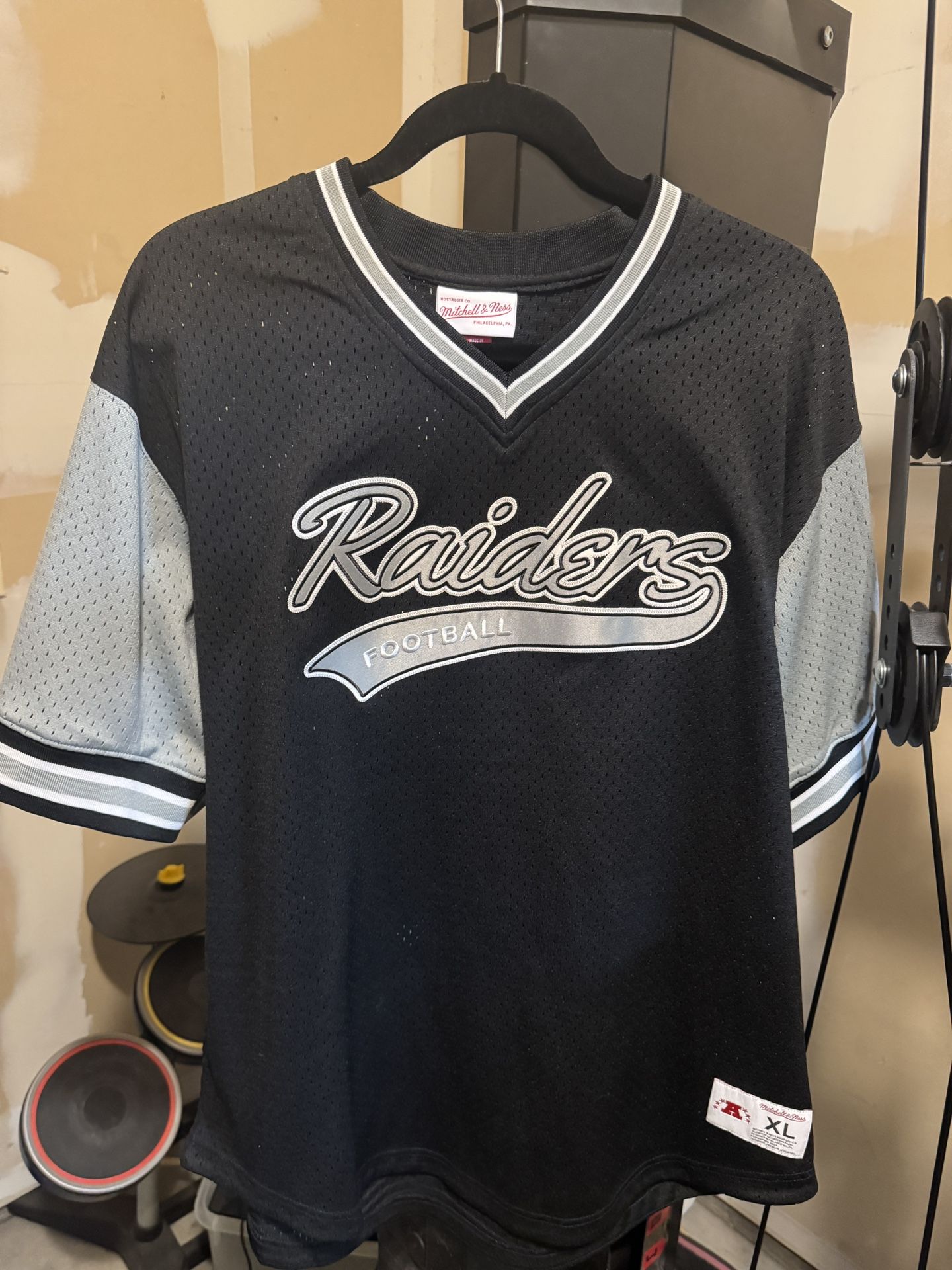 Raiders Mitchel And Nees Jersey