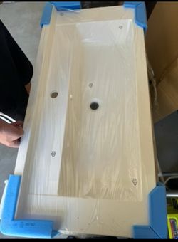 New vanity top/sink