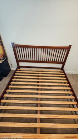 King Wood Bed Frame