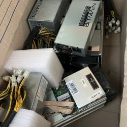 AntMiner L3+ with Bitmain APW3++ PSU.