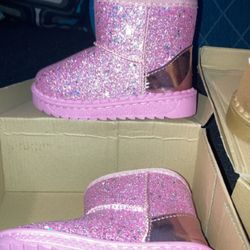 Toddler Girl Fur Boots