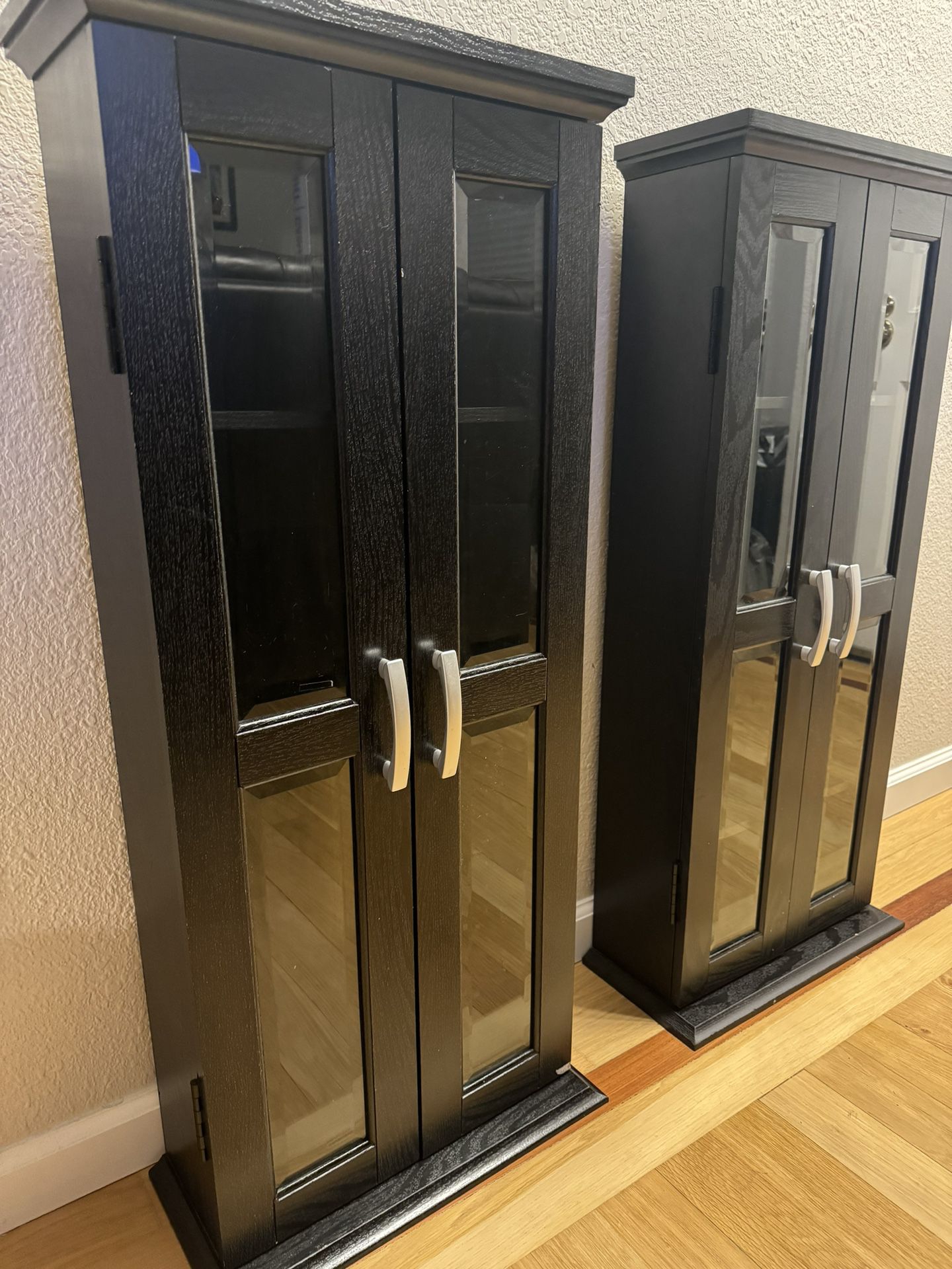 (2) Accent Cabinets