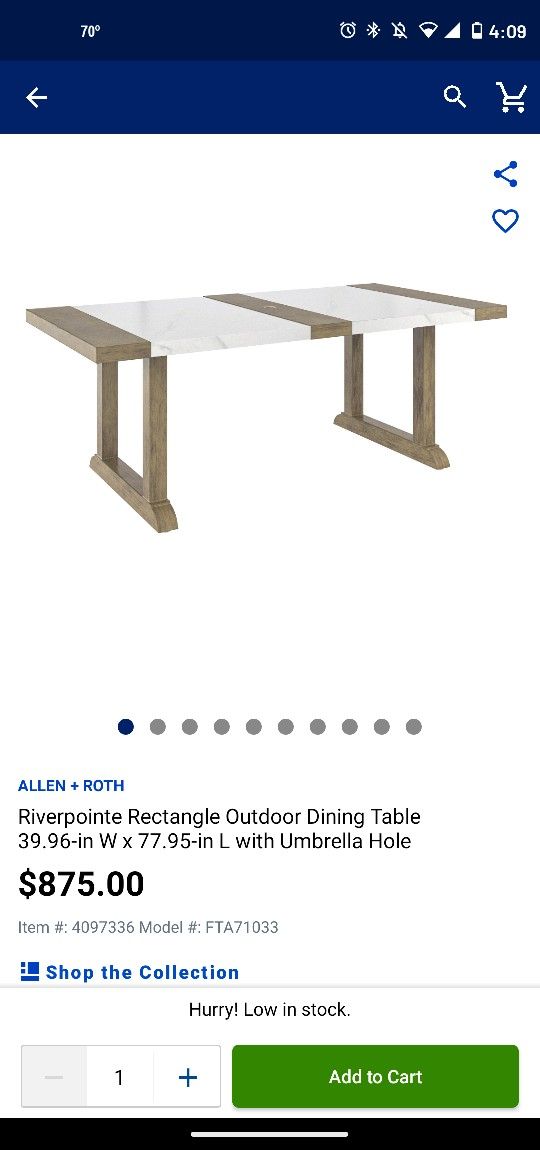 Beautiful Outdoor Table Shower Enclosure & Back Wall Lws Return Pallet Retail $1663 You Pay $399