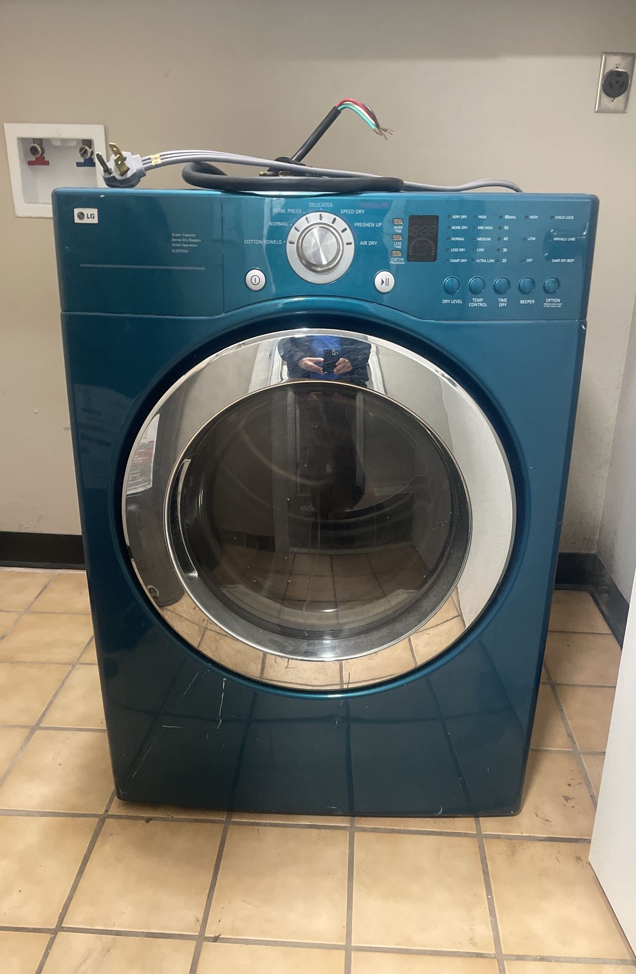 LG Dryer w 3 Prong & 4 Prong connectors