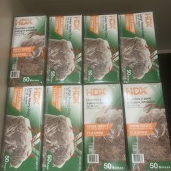 NEW Trash Bags 50 Bags Per Box / (NUEVO Cajas) Bolsas De Basura De 50a