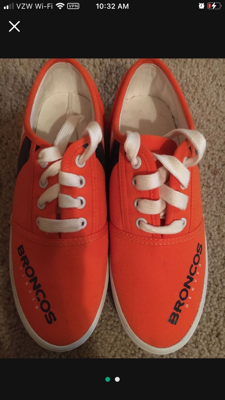 Denver Bronco’s Shoes