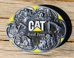 One Cat diesel power belt buckle sold separately SHIPPING AVAILABLE